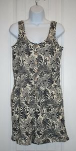 Faherty Brand Quincy Romper Floral Print Women's sz. M